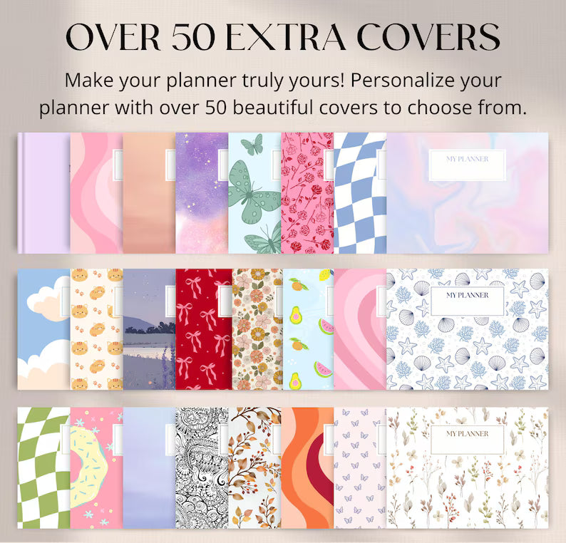 Digital Planner Undated - CozyPlans