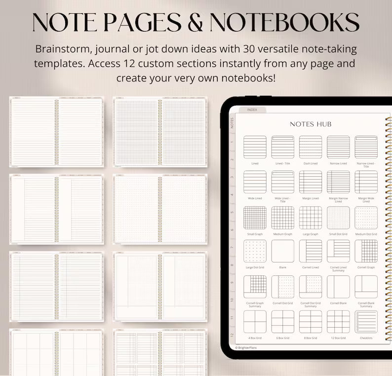 Digital Planner Undated - CozyPlans