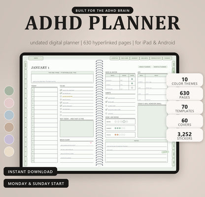 ADHD Planner - CozyPlans