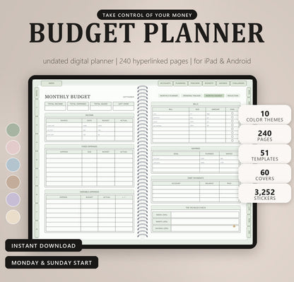 Budget Planner - CozyPlans