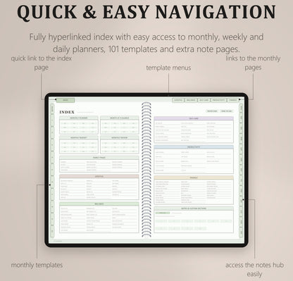 All-in-One Digital Planner - CozyPlans