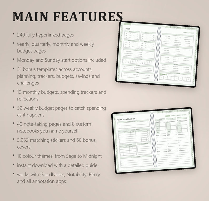 Budget Planner - CozyPlans