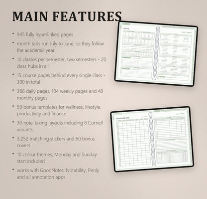 Student Planner - CozyPlans