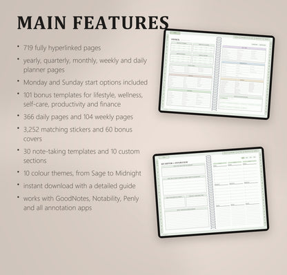 All-in-One Digital Planner - CozyPlans