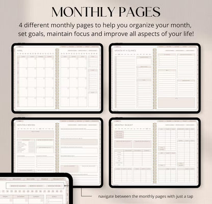 Digital Planner Undated - CozyPlans
