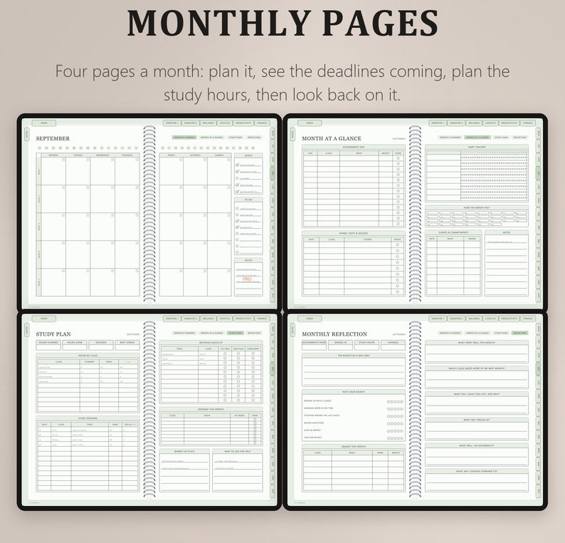 Student Planner - CozyPlans