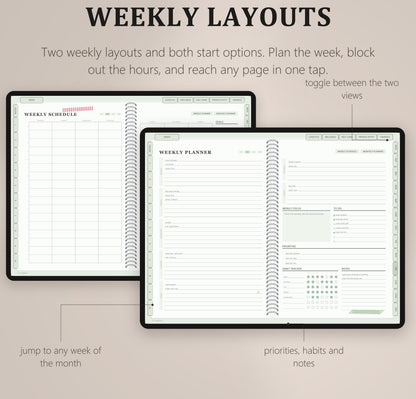 All-in-One Digital Planner - CozyPlans