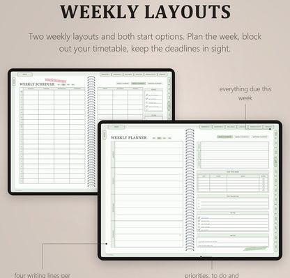 Student Planner - CozyPlans