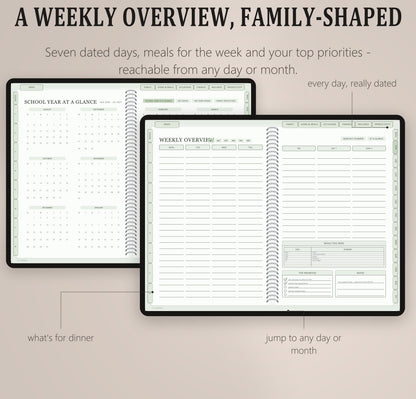 Family Organizer Planner