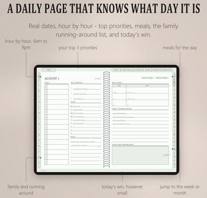 Family Organizer Planner
