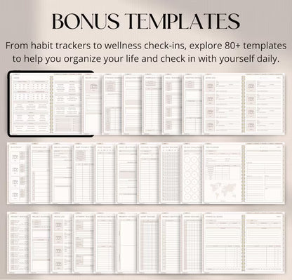 Digital Planner Undated - CozyPlans