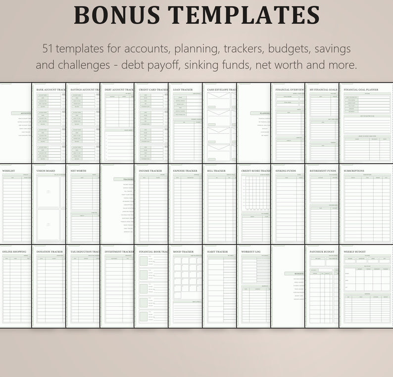 Budget Planner - CozyPlans