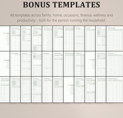 Family Organizer Planner